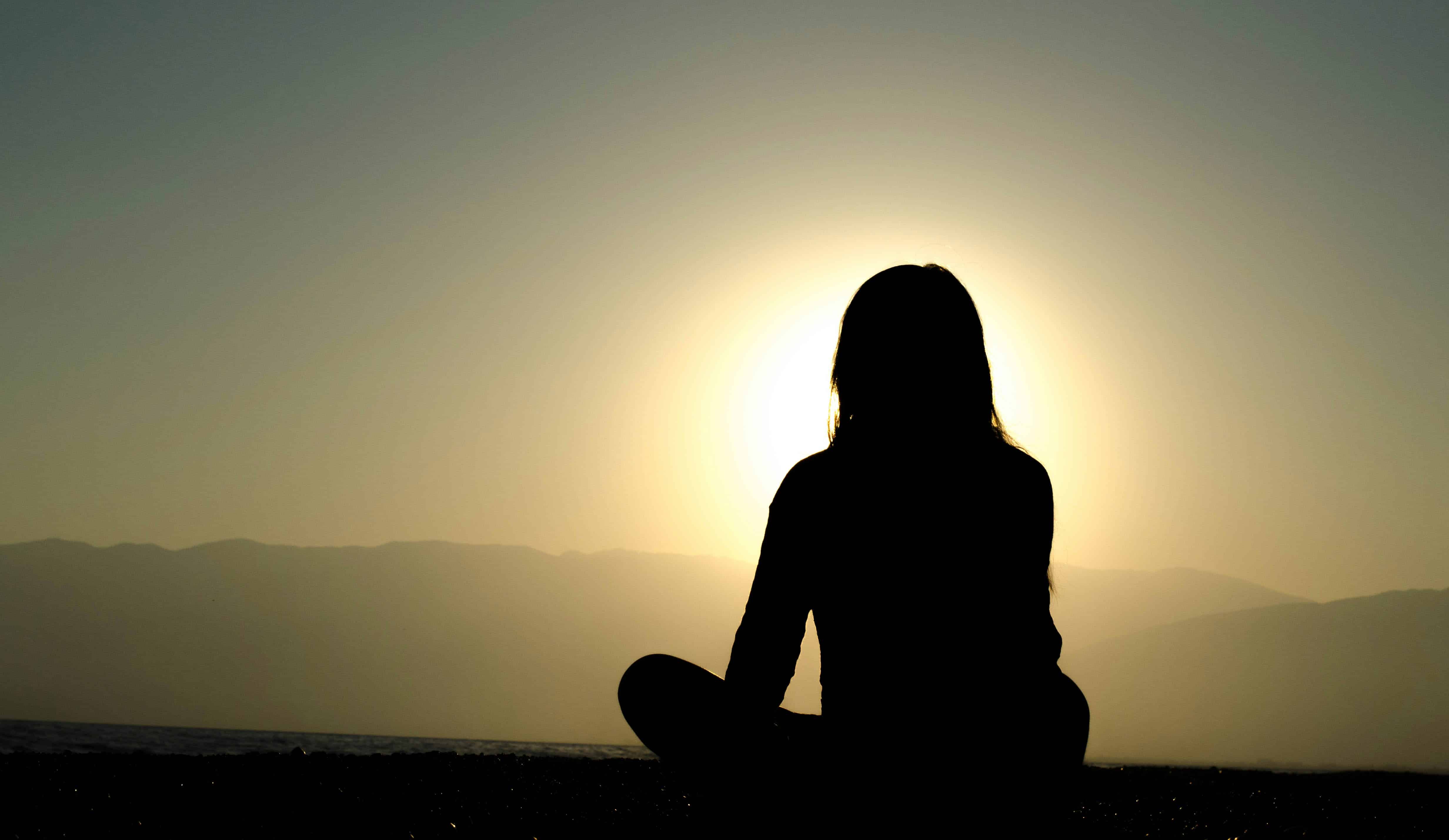 Pain - Image of women looking at sunset
