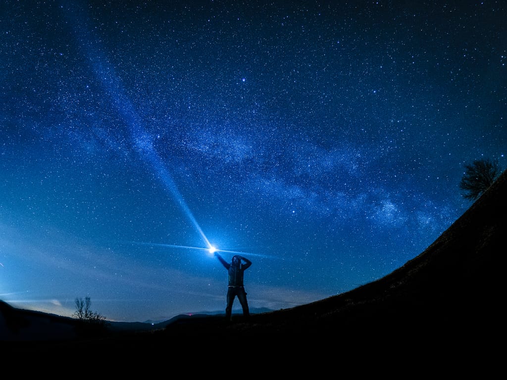 Trauma - Picture of night sky