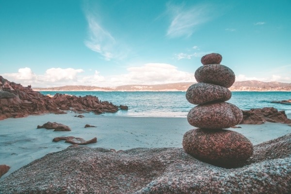Mindfulness - image of beach